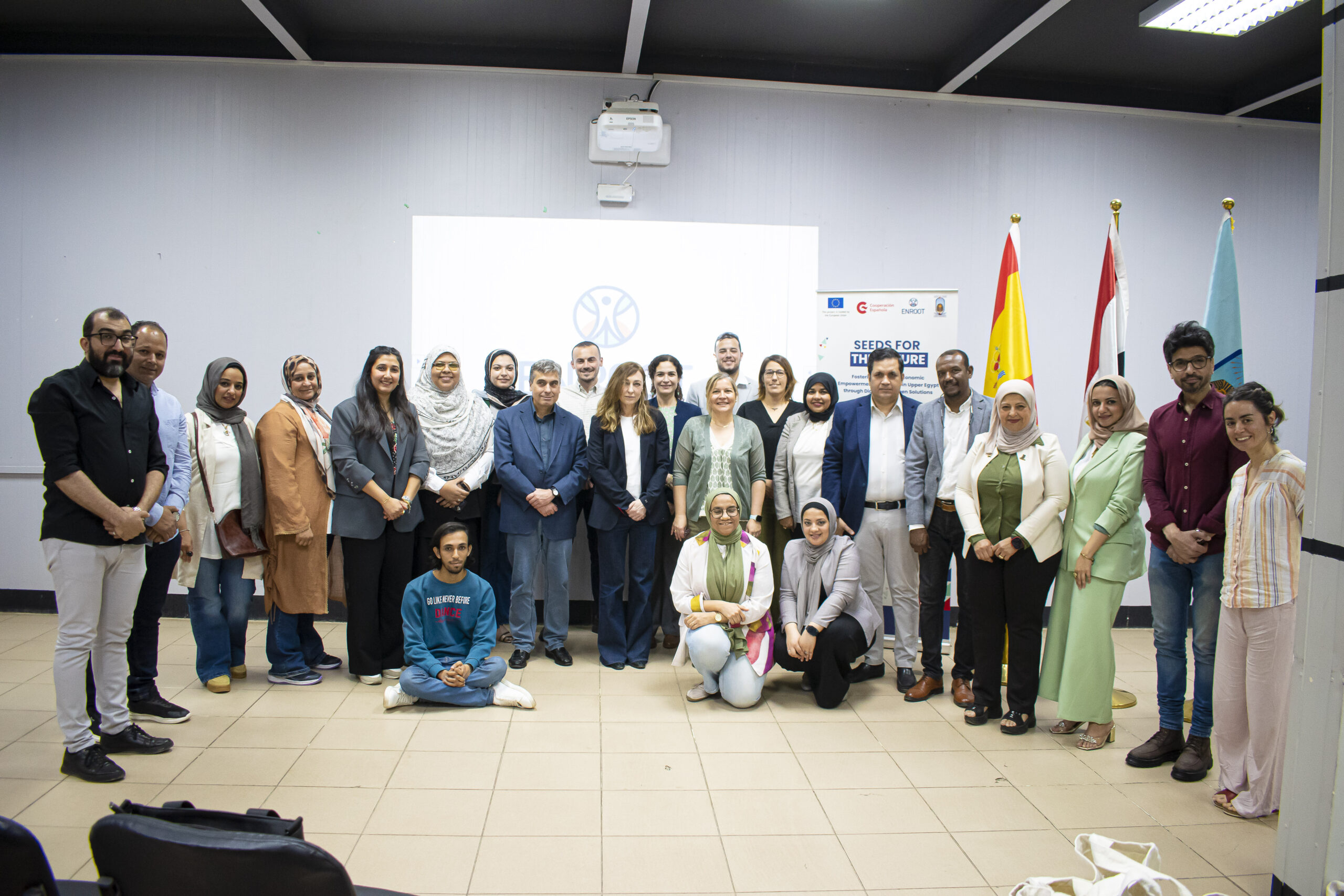 Visit of the European Union Delegation to the “Seeds for the Future” and “Helmak” Projects